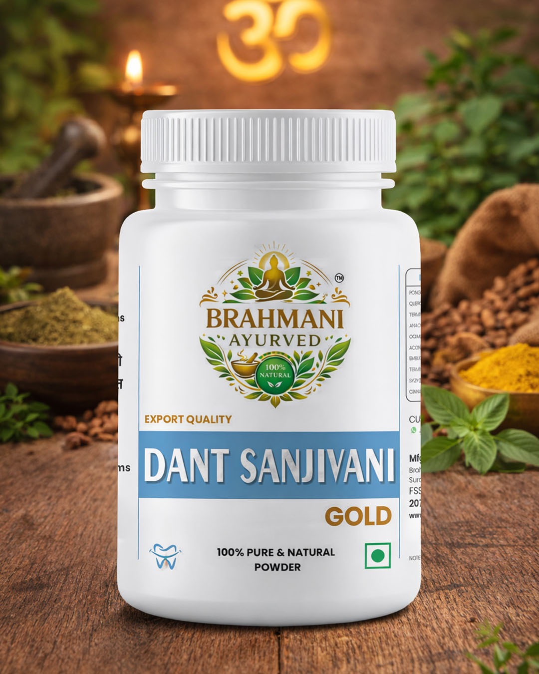 Dant Sanjivani Gold Powder 100Gm