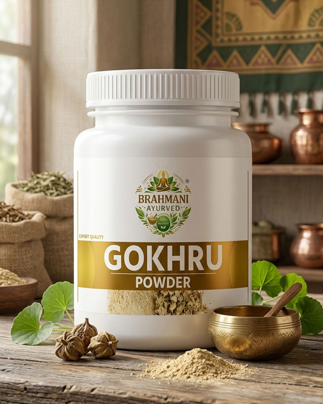 Gokhru Powder 100Gm