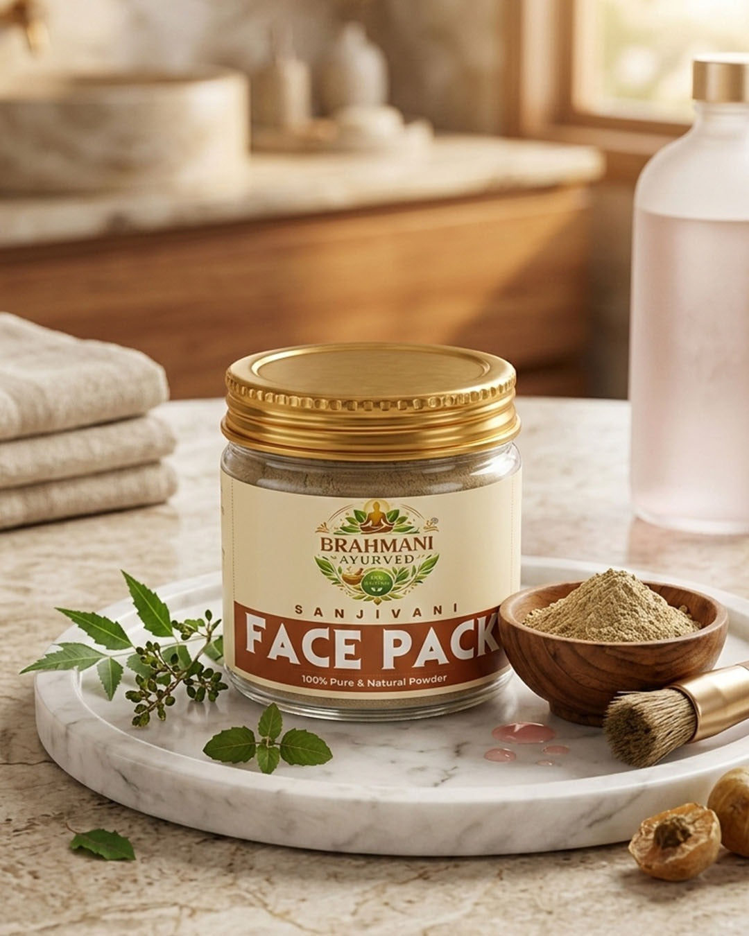 Natural Face Pack Powder | 100% Pure & Natural